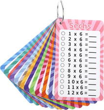 1X1 Lernkarten, Einmaleins