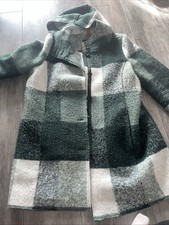 Street One Wollmantel Kariert 42 Grün