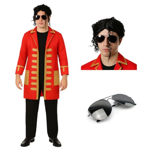 Erwachsene jacko kostüm king - erwachsene,
