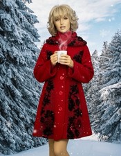 M43. Rot Winter Musterwalk