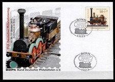 Dampflokomotive „Saxonia“ & Philatelistentag, Heidenheim. GS. SoSt(2). BRD 2013