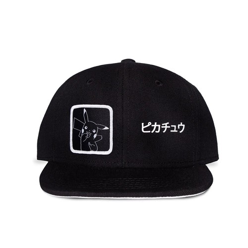 Pokémon snapback cap - pokémon, pikachu