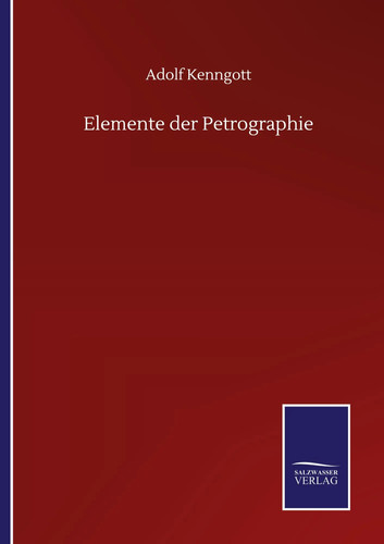 Adolf kenngott elemente der - adolf,