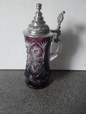 Bleikristallglas - Bierkrug