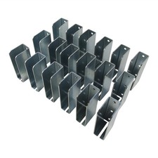 18er Set Einstecktasche für Spriegel Bretter / Planenaufbau Pkw Anhänger