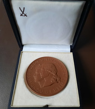 Meissen Keramik-Medaille