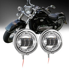 Für Harley 2PCS Chrom 4.5"