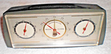 Wetterstation Analog Innen-Thermometer Hygrometer Barometer ideal f.Schreibtisch