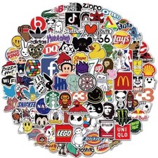 Marken Sticker 100 Stück