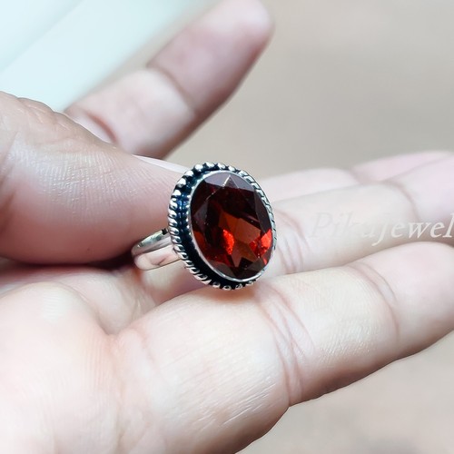 Facettierter granat roter - facettierter,