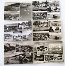 GÖHREN Ostsee Ostseebad Insel Rügen Postkarten Lot 6 x DDR AK ab/nach 1963