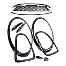MINI R58 Cooper S JCW Full DeChrome Gloss Black Out Kit Abdeckungen KillAllChrome SD