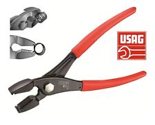 USAG 871 D SCHELLENZANGE RINGE SCHLAUCHSCHELLEN AUTO MIT VORDERER SEITLICHER STECKDOSE