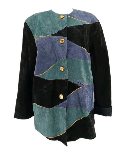 Damen lederjacke l - lederjacke, gr.m/l