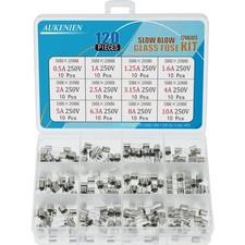 Schmelzsicherung, Glas