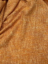 Gelber Tweed Boucle Stoff
