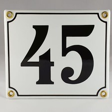 Emailleschild Emaille