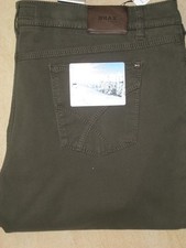BRAX Jeans Stretchjeans Cooper Thermojeans oliv/grau Herbst/Winterqualität  NEU