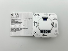 Gira 03300 / I00 System 2000 Nebenstelleneinsatz für Dimmer Schalter 2 polig