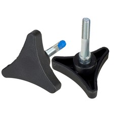 2x M6 Rad Dreieckige Knopf