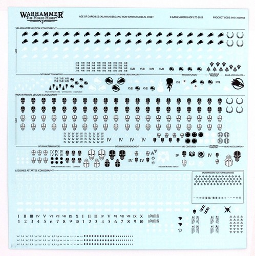 Decals saturnine warhammer the - warhammer,