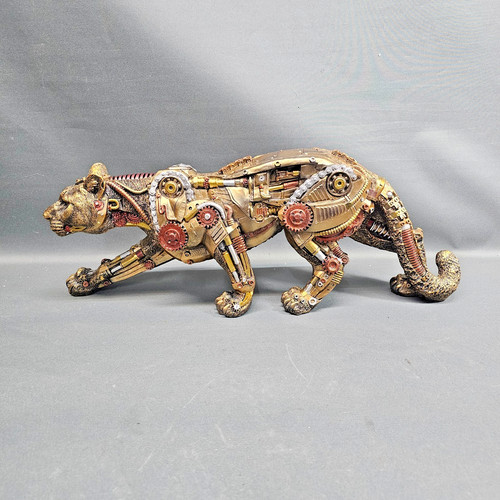 Große deko steampunk figur - steampunk,
