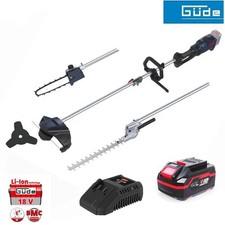Güde Multifunktionswerkzeug 18V Freischneider Trimmer Heckenschere Astkettensäge