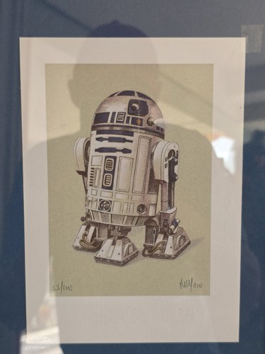 Star wars r2d2 lithographie - r2d2,