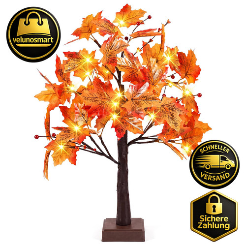 Lichterbaum ahornblatt 60cm - lichterbaum,