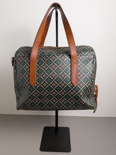 Fossil sydney satchel green - satchel,