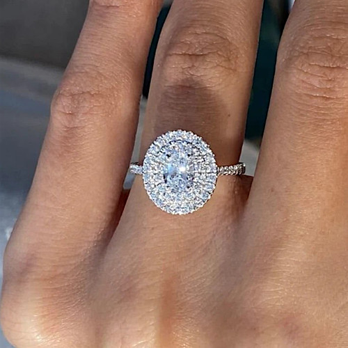 14k weißgold - 14k,