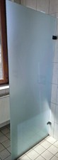 Glastrennwand, Trennwand, Windschutz, Dusche , 80x191 cm re./li. mit Beschlägen