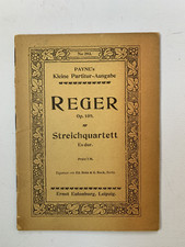 Noten .  Reger