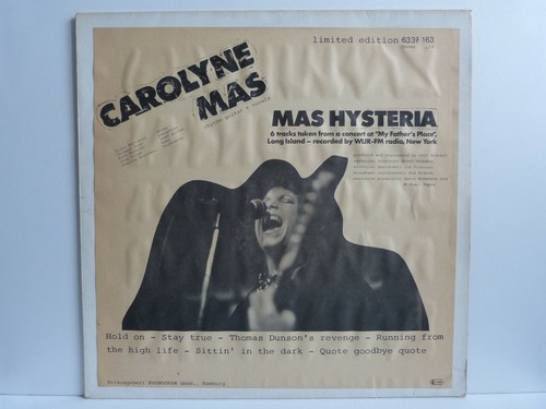 Carolyne mas - mas, –