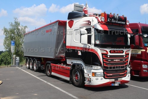 Lkw foto scania 410 kipper - foto,
