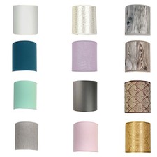 Wandlampe Stoff Schirm Up Down