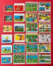24 x Kaugummi Bilder Papier OK ML Bubble Gum Donald Mickey Maus   ( 161641