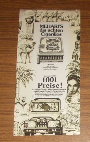 Seltene werbung agio mehari - werbung,