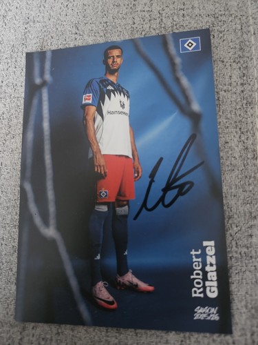Robert glatzel autogrammkarte - glatzel,