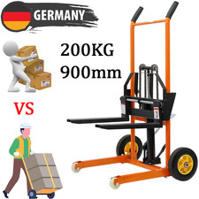 Plattformstapler Hydraulik Hochhubwagen Handstapler Deichselstapler Stapler DE