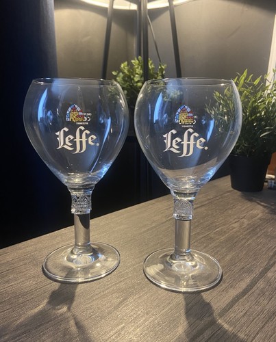 Leffe belgisches bierglas - 2x,
