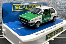 1/32 Slotcar Scalextric Volkswagen VW Golf MK1 GTi - Polizei mit Blaulicht C4572