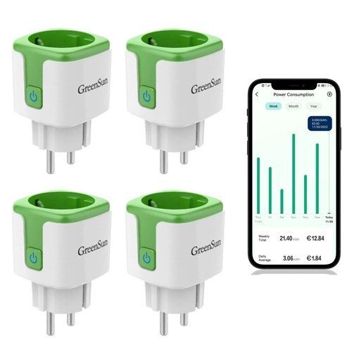 Greensun wlan steckdose mit - wlan,