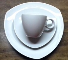 Thomas Form 11455 Vario Pure Dekor 800001 Uni Weiß Kaffeegedeck 3tlg. + 014