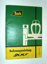 Betriebsanleitung bautz 200 - 200,