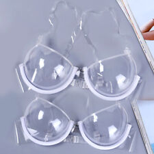 Damen Klarer Schub Nach Oben Bralet Ultra Dünner Gurt Klarer Bh *Ux