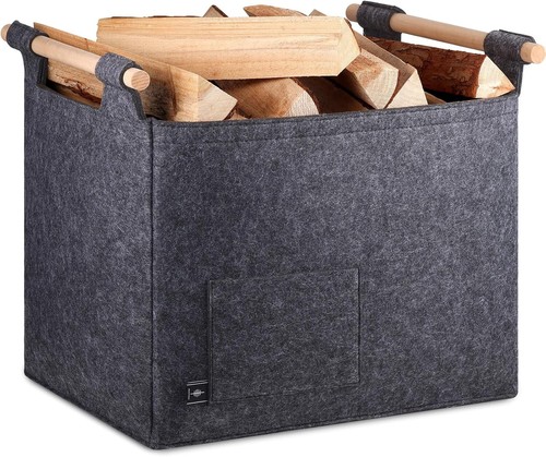 Filztasche feuerholz lagerung - filztasche,