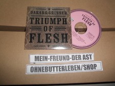 CD Pop Dakar & Grinser - Triumph Of Flesh (11 Song) Promo DISKO B INDIGO