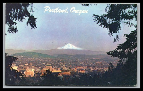 Ansichtskarte portland - ansichtskarte, /