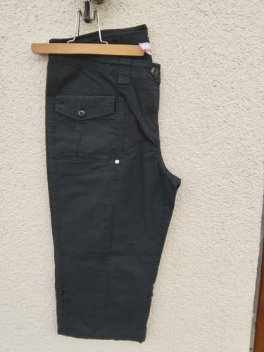 Sheego cargohose schwarz - sheego,